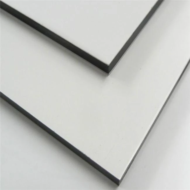 Panel Komposit Aluminium Dilapisi PVDF ACP 3mm 4mm Lembar ACM Untuk Pelapis Dinding Eksterior