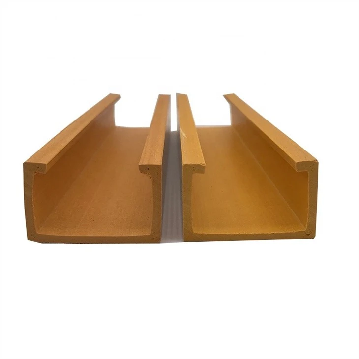 PVC Fiber Wood WPC Plastic Composite Artistic Ceiling Design Untuk Dekorasi Rumah / toko 100 * 25mm Shandong China