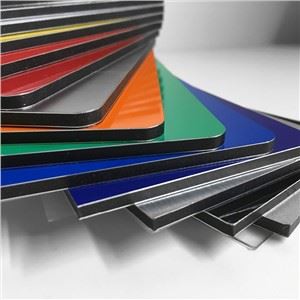 ACP Warna Solid Indoor Aplikasi Aluminium Composite Panel
