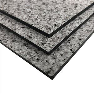 PE Granit Warna Aluminium Composite Panel Untuk Exterial Wall