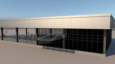 Dekorasi Eksterior ACM yang Berkilau