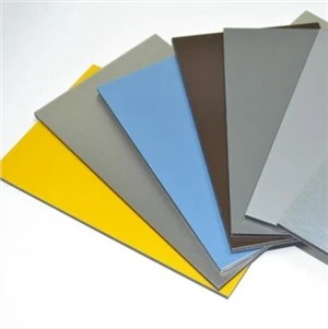 Dinding Dekoratif Bangunan Bahan ACP PE Coating Aluminium Composite Panel