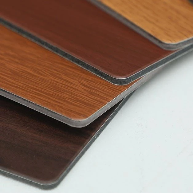 Decorative Acp Wood Texture Aluminum Composite Panel