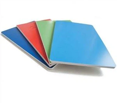 Bahan Dinding Aluminium Tahan Api ACP Sheet Wood